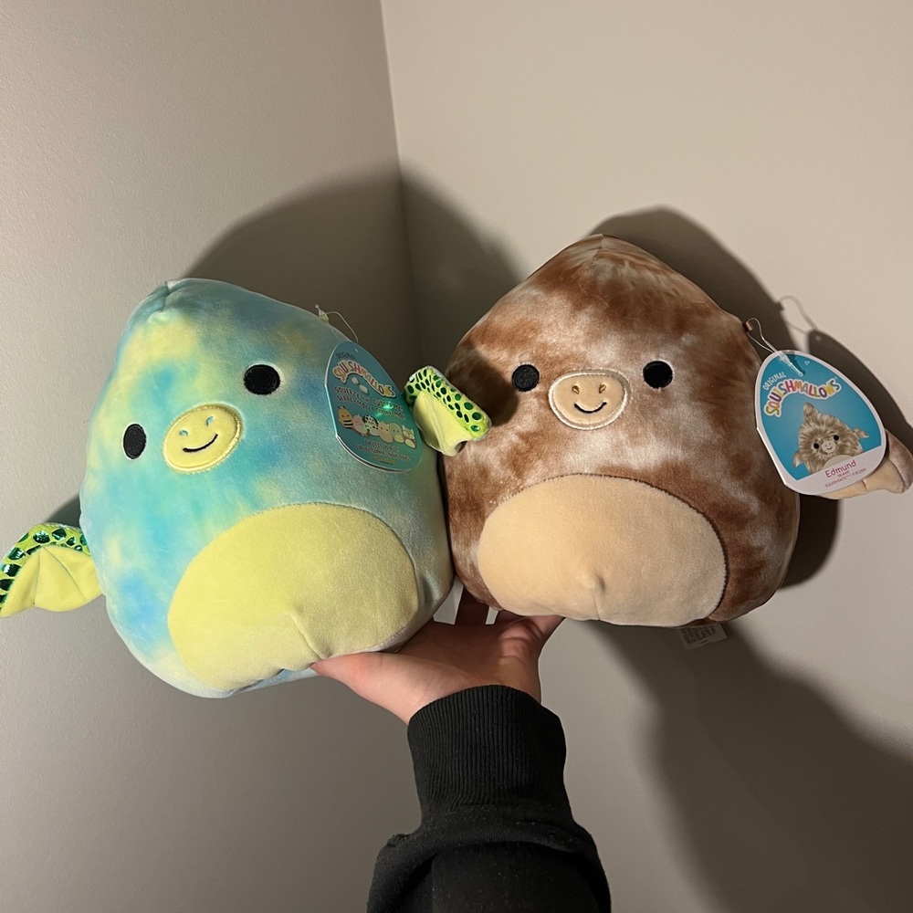 Edmund & Fletcher Pterodactyl Squishmallow Pair
